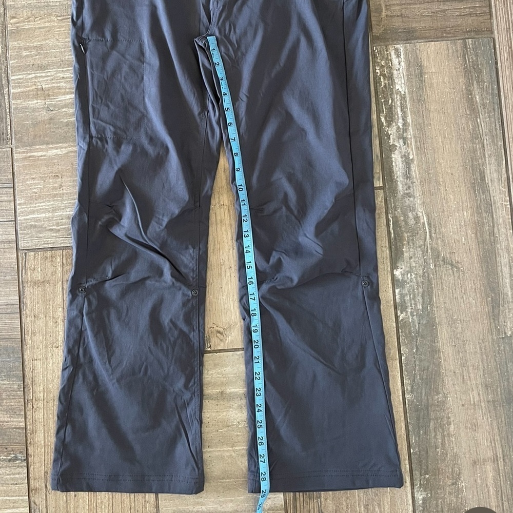 Prana Halle Pant Short Inseam in Coal size 12 - Picture 9 of 10